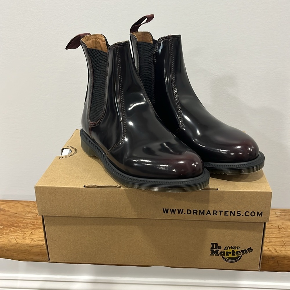 New Doc Martens, Cherry Red Women's Shoes